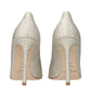 Jimmy Choo Gold Plastic High Heel Pumps