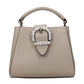 Jimmy Choo Gray Leather Handbag