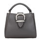 Jimmy Choo Gray Leather Handbag