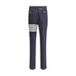 Thom Browne Blue Wool Oves Aries Pants