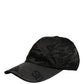 Dolce & Gabbana Men Black DG Monogram Baseball Capello Hat
