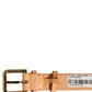 Dolce & Gabbana Beige Embossed Leather Gold Buckle Belt Strap Bracelet