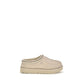 UGG Beige Leather Mules