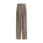 Saint Laurent Beige Wool Casual Pants