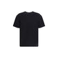 Ami Paris Black Cotton T-Shirt