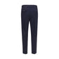 PT Torino Blue Wool Oves Aries Casual Pants