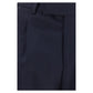 PT Torino Blue Wool Oves Aries Casual Pants