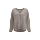 P.A.R.O.S.H. Beige Cashmere Cardigan