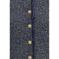 Balmain Blue Polyamide Cardigan