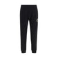 Moncler Black Cotton Athletic Pants