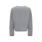 Fabiana Filippi Gray Cashmere Sweatshirt