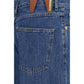 Darkpark Blue Cotton Relaxed Fit Jeans