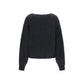 Khaite Gray Cashmere Cardigan