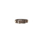 Valentino Garavani Brown Calf Leather Bos Taurus Bracelet