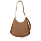 Jil Sander Brown Leather Shoulder Bag