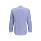 Etro Blue Cotton Dress Shirt