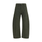 Mother Denim Bicolor Cotton Relaxed Fit Jeans
