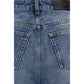 Givenchy Blue Cotton Relaxed Fit Jeans