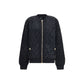 Balmain Black Viscose Bomber