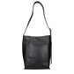 Jil Sander Black Leather Crossbody Bag