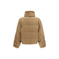 Brunello Cucinelli Beige Goose Down Full-Length Jacket
