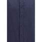 Brunello Cucinelli Blue Cotton Dress Shirt