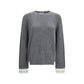 Prada Gray Wool Oves Aries Sweatshirt