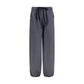 Prada Gray Wool Oves Aries Casual Pants