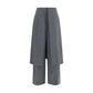 The Latest Gray Polyester Dress Pants