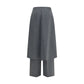 The Latest Gray Polyester Dress Pants