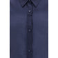 The Latest Blue Wool Oves Aries Dress Shirt