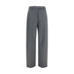 The Latest Gray Polyester Dress Pants