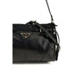 Prada Black Calf Leather Bos Taurus Handbag
