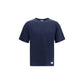 Saint Laurent Blue Cotton T-Shirt
