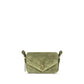 Saint Laurent Bicolor Suede Leather Shoulder Bag