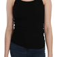 PINK MEMORIES Black Sleeveless Spaghetti Strap Blouse