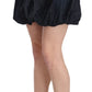 Exte Blue Jeans Denim Cotton Stretch A-line Mini