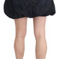 Exte Blue Jeans Denim Cotton Stretch A-line Mini