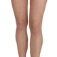PLEIN SUD Orange Cotton Stretch Casual Mini Skirt