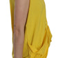 PINK MEMORIES Yellow 100% Cotton Sleeveless Cardigan Top Vest