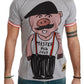 Dolce & Gabbana Gray Cotton Top 2019 Year of the Pig T-shirt