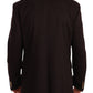 Dolce & Gabbana Bordeaux Cashmere Coat TAORMINA Blazer