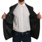 Dolce & Gabbana Gray NAPOLI Slim Fit Jacket Wool Blazer