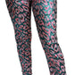 Dolce & Gabbana Multicolor Patterned Cropped High Waist Pants