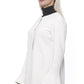 19V69 Italia White Neoprene Jacket & Coat