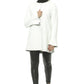 19V69 Italia White Neoprene Jacket & Coat