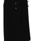 Dolce & Gabbana Black High Waist Wide Leg Cropped Pants