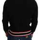 Dolce & Gabbana Black Cashmere Pig of the Year Pullover Sweater