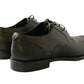 Dolce & Gabbana Brown Leather Laceups Dress Mens Shoes