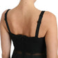 Dolce & Gabbana Black Silk Lace Dress Chemise Lingerie